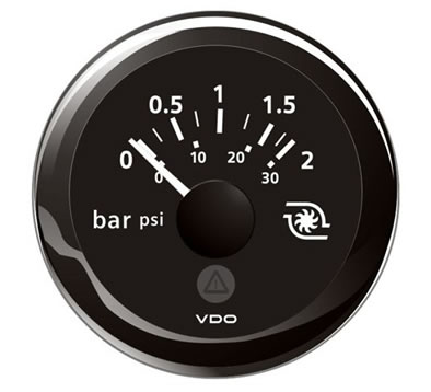 Turbo Pressure Gauges 2Bar